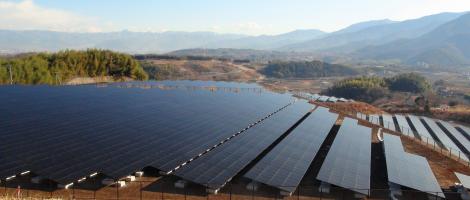 Mount_komekura_photovoltaic_power_plant