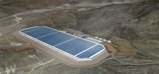 The Gigafactory Project (Picture - Tesla Motors)