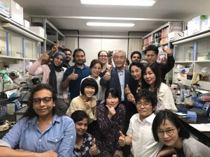 Kyoto University Nobel Prize Team 2018 (source - twitter)